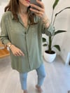 YEŞİL 2530 TAŞLI GÖMLEK