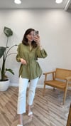 YEŞİL 2894 MODAL GÖMLEK