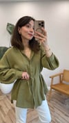 YEŞİL 2894 MODAL GÖMLEK