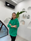 YEŞİL 32108 TUNİK SWEATSHİRT