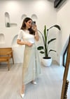 YEŞİL 4636 ÇİZGİLİ ETEK 