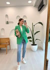 YEŞİL 8007 KRUVAZE CEKET 