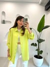 YEŞİL 8969 ÇİZGİLİ GÖMLEK
