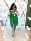 YEŞİL 89711 ŞİŞME YELEK 