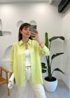 YEŞİL 8977 ÇİZGİLİ GÖMLEK