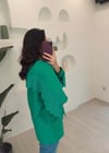 YEŞİL ARKASI FİSTO GÖMLEK
