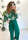 YEŞİL BLUZ PANTOLON TAKIM