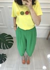 YEŞİL BOMBELİ PANTOLON