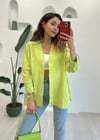 YEŞİL COS GÖMLEK