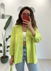 YEŞİL COS GÖMLEK