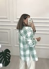 YEŞİL EKOSE CEKET