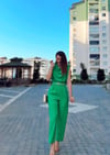 YEŞİL KOLSUZ PİLİLİ TULUM