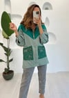YEŞİL LİON BOMBER CEKET