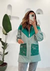 YEŞİL LİON BOMBER CEKET