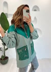 YEŞİL LİON BOMBER CEKET