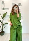 YEŞİL NERVÜLLÜ BAMBU TAKIM 