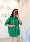 YEŞİL TAŞLI GÖMLEK