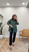 ZÜMRÜT 6146 DİKİŞ DETAY GÖMLEK 