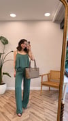 ZÜMRÜT YEŞİL 1043 BLUZ PANTOLON TAKIM 