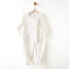 Andywawa Bebek Baby Chic Patikli Tulum Ekru AC26640