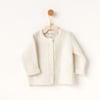 Andywawa Bebek Basic Triko Ceket Ekru AC26344