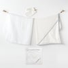 Andywawa Bebek Havlu Takım 80x80 Cm Beyaz AC25367 
