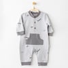 Andywawa Bebek Keep Smiling Romper Tulum Gri AC26030