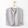 Andywawa Bebek Vest Casual Yelek Gri AC26207