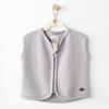 Andywawa Bebek Vest Casual Yelek Gri AC26207