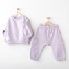 Andywawa Kız Bebek Basic 2'li Takım Lila AC25353