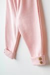 Andywawa Kız Bebek Casual Alt Üst Takım Pembe AC26218