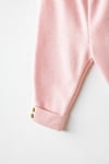 Andywawa Kız Bebek Casual Alt Üst Takım Pembe AC26218