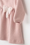 Andywawa Kız Bebek Casual Elbise Pembe AC26203