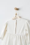 Andywawa Kız Bebek Dress Bow Bliss Elbise Ekru AC26257