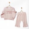 Andywawa Kız Bebek Floral Dreams Alt Üst Takım Pembe AC27005