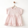 Andywawa Kız Bebek Lovely Day Müslin Elbise Pembe AC26620