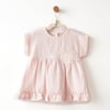 Andywawa Kız Bebek Lovely Day Müslin Elbise Pembe AC26620