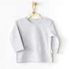 Andywawa Unisex Bebek Basic T-shirt Gri AC24437