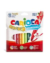 Carioca 12'li Bravo Süper Yıkanabilir Keçeli Boya Kalemi 42755