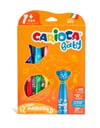 Carioca 12'li Teddy Jumbo Bebek Süper Yıkanabilir Keçeli Boya Kalemi 42816