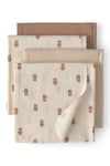 Carter's Bebek  4'lü Battaniye Krem 9V581510