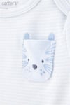 Carter's Bebek Layette 5'li Kısa Kollu Zıbın Set Renkli 1T217810