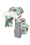 Carter's Erkek Bebek Baskılı 4'lü Pijama Takımı Yeşil 1U596810