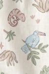 Carter's Erkek Bebek Düğmeli Kısa Tulum Bej 1U590510