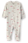 Carter's Erkek Bebek Fermuarlı Patikli Tulum Gri 1V244810