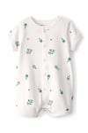 Carter's Erkek Bebek Kısa Tulum Krem 1U583710