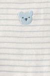 Carter's Erkek Bebek Layette 3'lü Kapüşonlu Ceket Alt Takım Mavi 1V418610