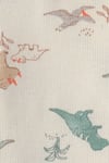 Carter's Erkek Bebek Layette Dinozorlu Body Alt Takım Krem 1V412310