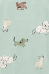 Carter's Erkek Bebek Layette Kısa Kollu 5'li Body Set Yeşil 1T009410