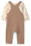 Carter's Erkek Bebek Layette Uzun Kollu Tişört Salopet Takım Kahverengi 1V416410